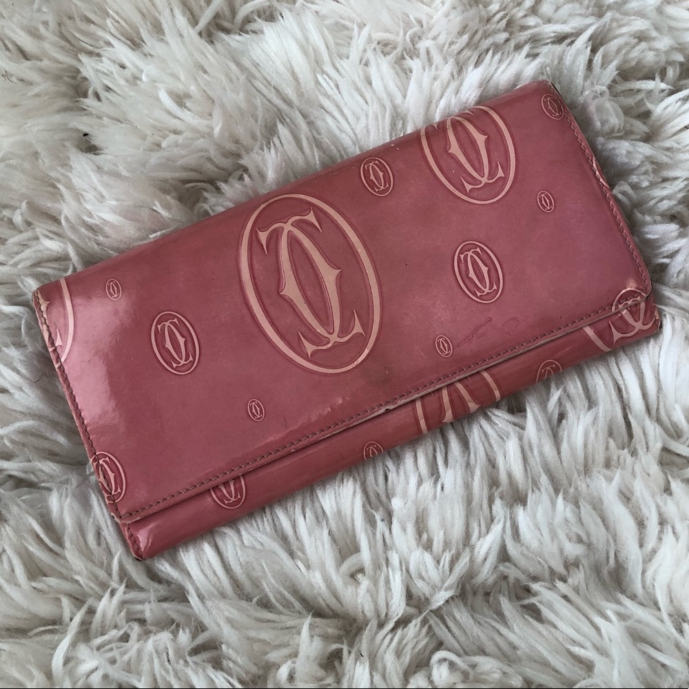 Vintage Cartier “Happy Birthday” Wallet